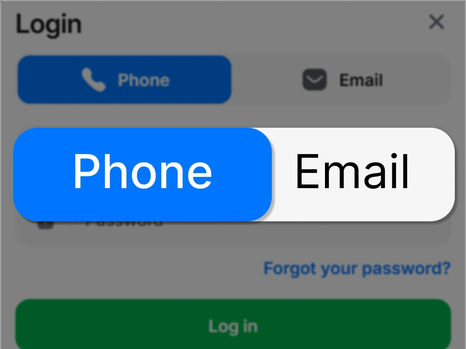Step 3 login on 1Win Ghana — login page screenshot with highlighted input field for email or phone number