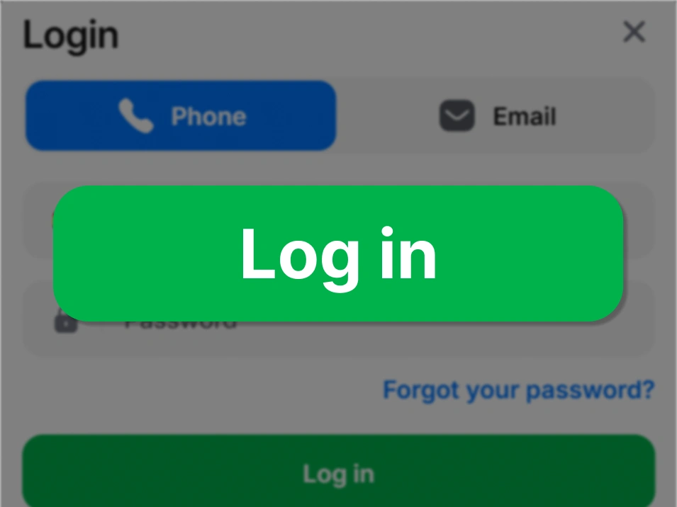 Step 5 login on 1Win Ghana — login page screenshot with highlighted Login button accessing account dashboard