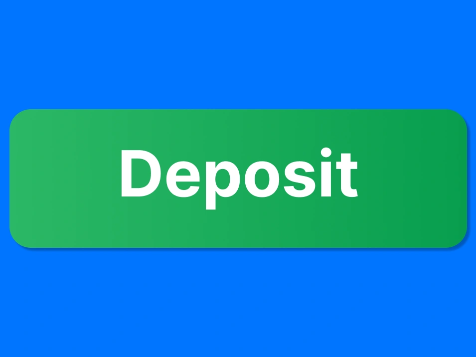 Step 5 deposit on 1Win Ghana — screenshot of mobile confirmation screen with highlighted Deposit button